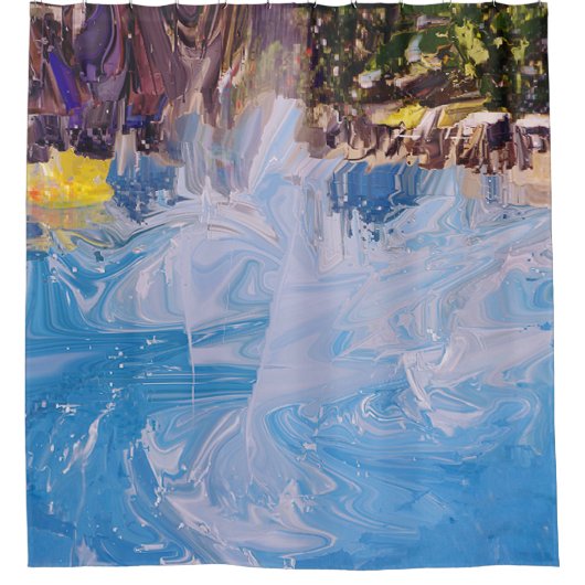 Splash 4 douchegordijn (Voorkant)