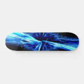 Splash Abstract digitaal fractal Persoonlijk Skateboard (Horizontaal)