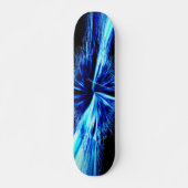 Splash Abstract digitaal fractal Persoonlijk Skateboard (Voorkant)