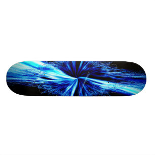Splash Abstract digitaal fractal Persoonlijk Skateboard