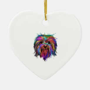Splash Art Havanese Cute Bichon Habanero Gift Keramisch Ornament