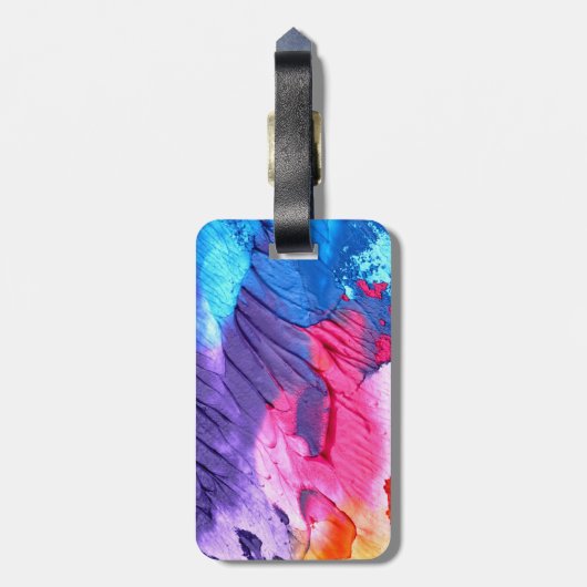 Splash Bagagelabel (Achterkant verticaal)