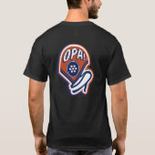 Splash Ball (OPA-Pet) Donker T-shirt (Achterkant)