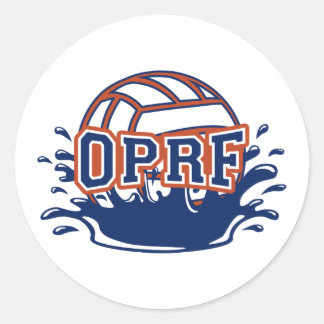 Splash Ball Ronde Sticker