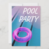 Splash Bash: Pool Party uitnodiging (Voorkant)