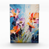 Splash Bloemenkunst Fotoblokken (Voorkant)