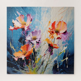 Splash Bloemenkunst Legpuzzel
