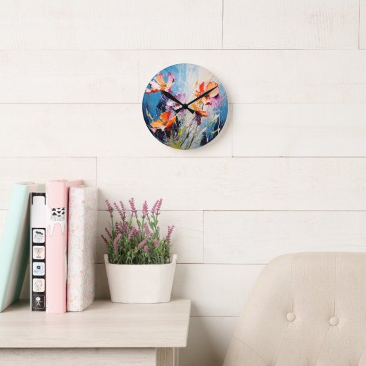 Splash Bloemenkunst Ronde Klok (Leeskamer)