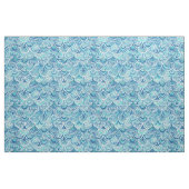 SPLASH Blue Waterverf Mermaid Scales Stof (Fat Quarter)