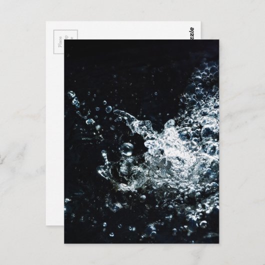 Splash Briefkaart (Voorkant / Achterkant)