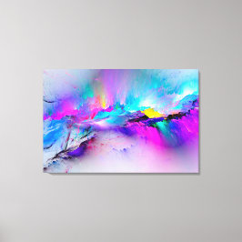 Splash Canvas Afdruk