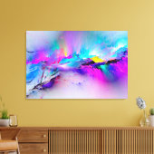 Splash Canvas Afdruk (Insitu (Woonkamer))