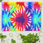 SPLASH DESIGN STROPDAS-KLEURSTOF THEEDOEK (Gevouwen)