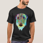 Splash Dog Ierse Wolfshond T-shirt (Voorkant)