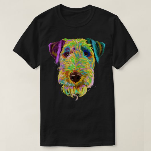 Splash Dog Welsh Terrier T-shirt (Design voorkant)