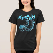 Splash! Dynamic Water Burst T-Shirt (Voorkant)