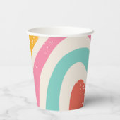 Splash en Serve Paper cup Papieren Bekers (Achterkant)