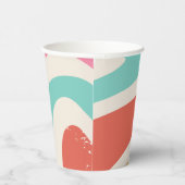 Splash en Serve Paper cup Papieren Bekers (Rechts)