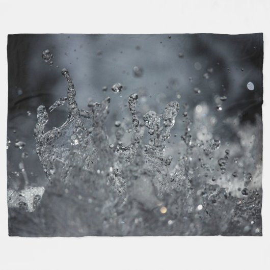 Splash Fleece Deken (Voorkant (Horizontaal))