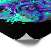 Splash French Bulldog Gifts for Hondenliefhebbers Poster (Hoek)