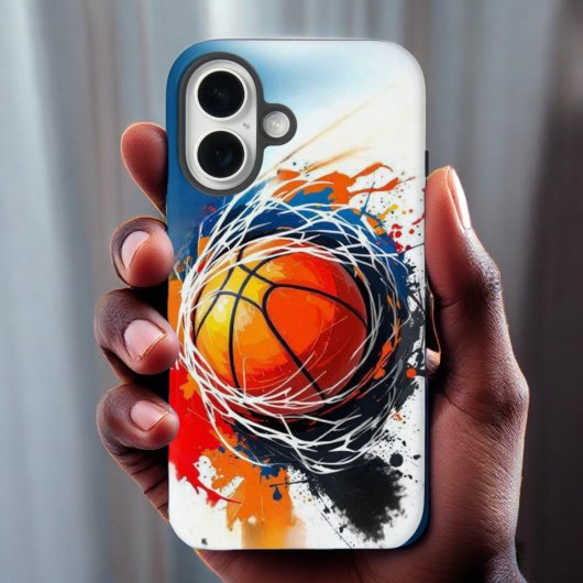 Splash Guard: Basketball Edition voor Case-Mate iPhone Case