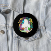 Splash Guinee Pig Ronde Button 4,0 Cm (In situ)