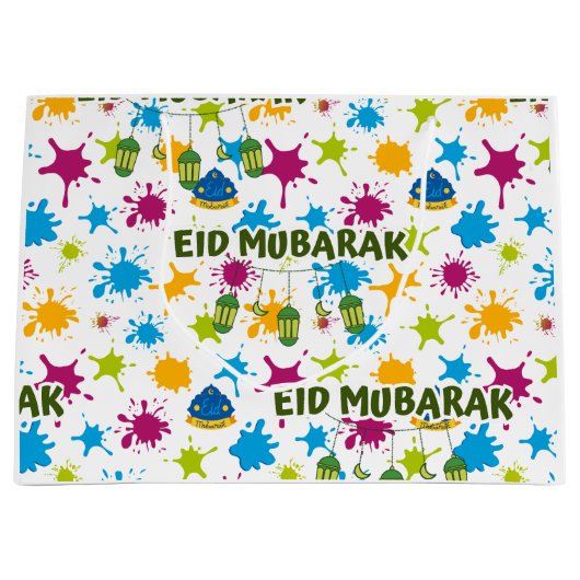 Splash Happy Eid Mubarak Groot Cadeauzakje (Voorkant)
