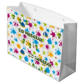 Splash Happy Eid Mubarak Groot Cadeauzakje (Achterkant Gekanteld)