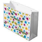 Splash Happy Eid Mubarak Groot Cadeauzakje (Voorkant Gekanteld)