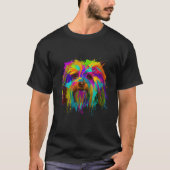 Splash Havanese Cubaanse Havaneser Havanezer T-shirt (Voorkant)