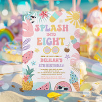 Splash In Acht Tropisch Strand 8e Verjaardag