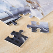 Splash in de stad Pinup Girl Legpuzzel (Zijkant)