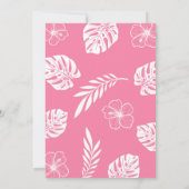 Splash in Vier Retro 4e Pool Verjaardagsfeestje Kaart (Achterkant)