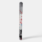 Splash ink waterverf wolkenkrabber cityline cover (Achterkant / Rechts)