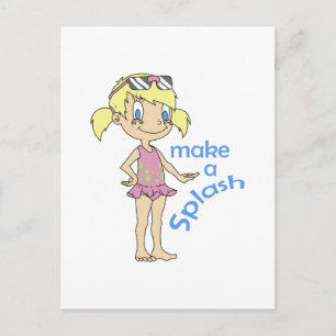 SPLASH MAKEN BRIEFKAART