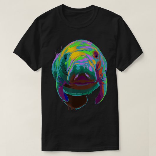 Splash Manatee T-shirt (Design voorkant)