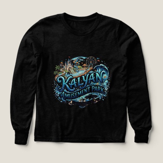 Splash Master: Kalyan Amusement Park Signature T-s (Voorkant)