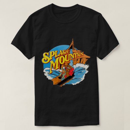 Splash Mountain Essential T-Shirt (Design voorkant)