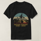 Splash Mountain vergeet nooit T-shirt (Design voorkant)