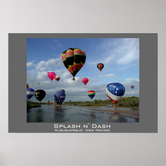 Splash n' Dash Poster (Voorkant)