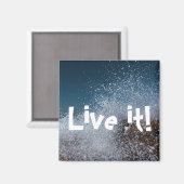 Splash Ocean Zee Live het Magnet (Voorkant / Achterkant)