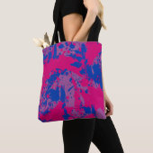 Splash of Color | Bisexual Pride Tote Bag (Dichtbij)
