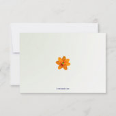 Splash of Color Response Card RSVP Kaartje (Achterkant)