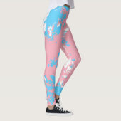Splash of Color | Transgender Pride Leggings (Rechts)