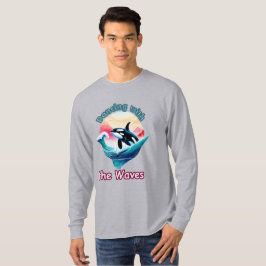 Splash Of Freedom: Killer Whale beroemd gemaakt do T-shirt