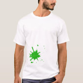 Splash of Green St Patrick's Mannen T-Shirt (Voorkant)