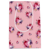 Splash of Hearts Valentijns Medium Cadeauzakje (Voorkant)