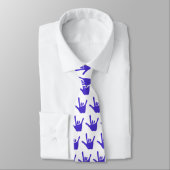 Splash of Love, gebarentaal, in blauw stropdas (Gebonden)