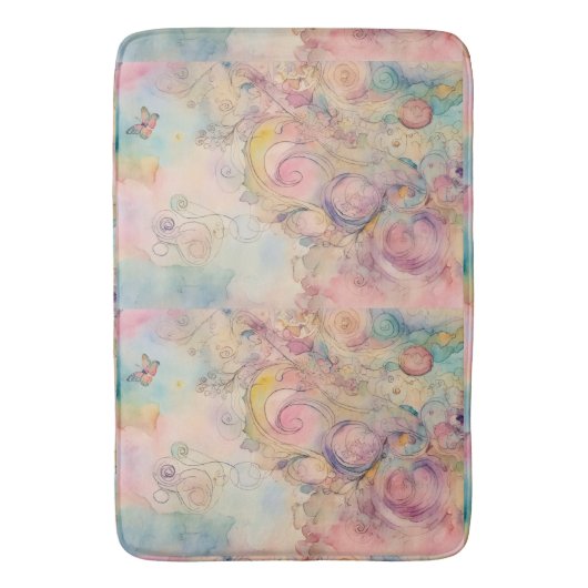 "Splash of Luxury: Extra grote badmat doordrenkt (Voorkant Verticaal)