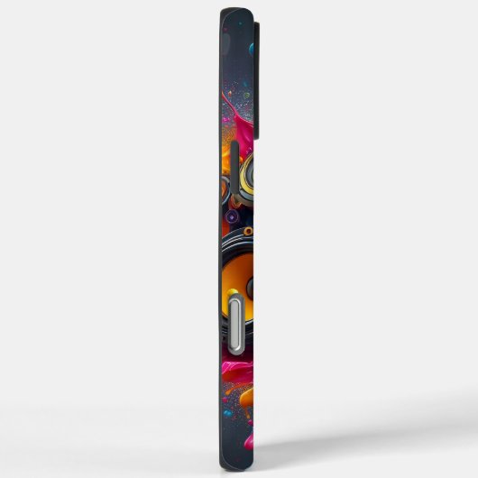 Splash of Speakers Case-Mate iPhone Case (Achterkant / Rechts)